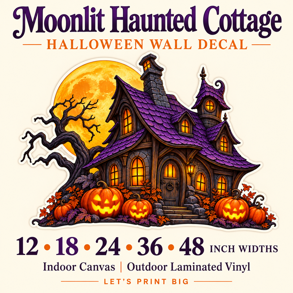 Moonlit Haunted Cottage summary