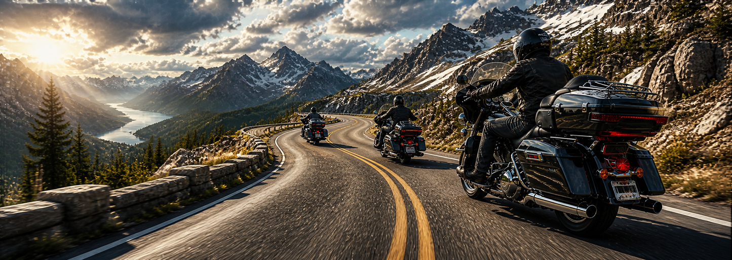 Mountain Pass Thunder Desk Mat
