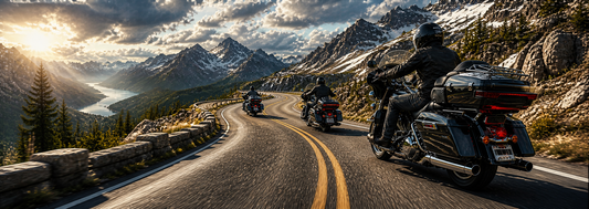 Mountain Pass Thunder Desk Mat