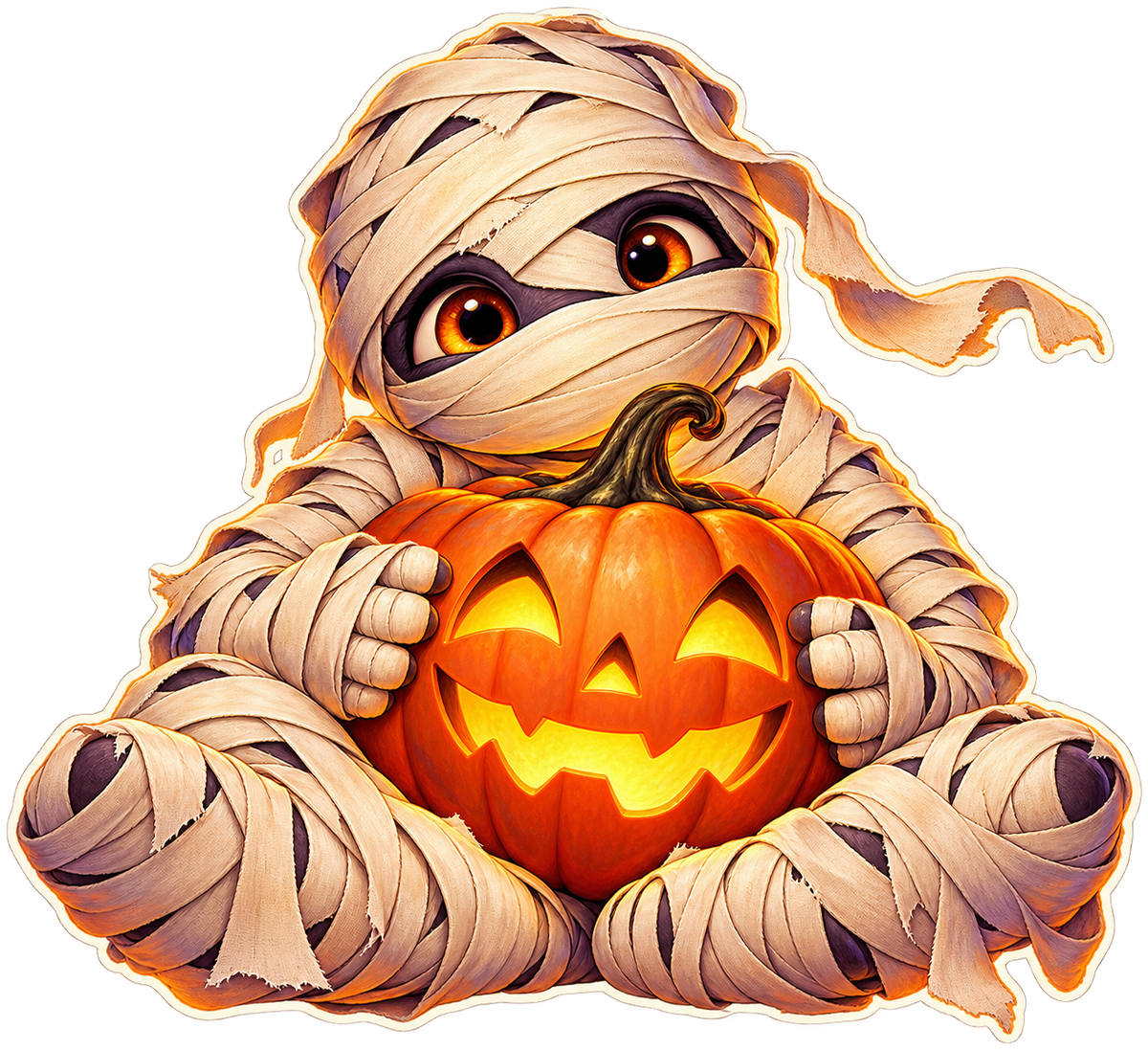 Mummy Pumpkin Pal standalone
