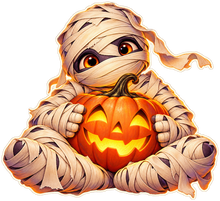 Mummy Pumpkin Pal standalone