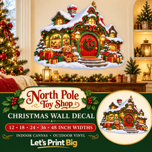 North Pole Toy Shop summary – 12 to 48 inch widths