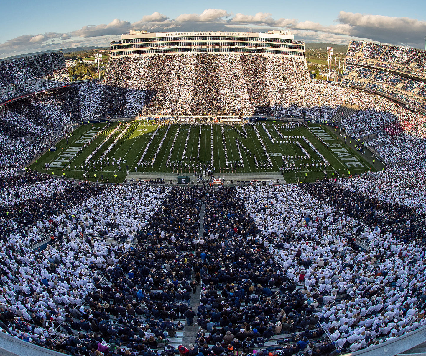 Beaver Football Stadium Wall Mural