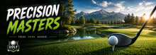Golf Course Precision Masters Desk Mat