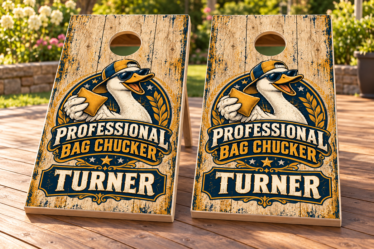 Professional Bag Chucker — matching board mockup 2; boards not included