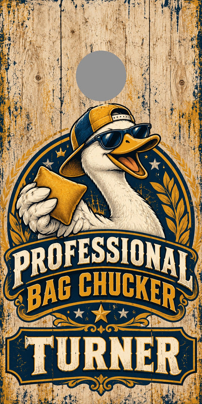 Professional Bag Chucker — gray hole position marker; marker not printed