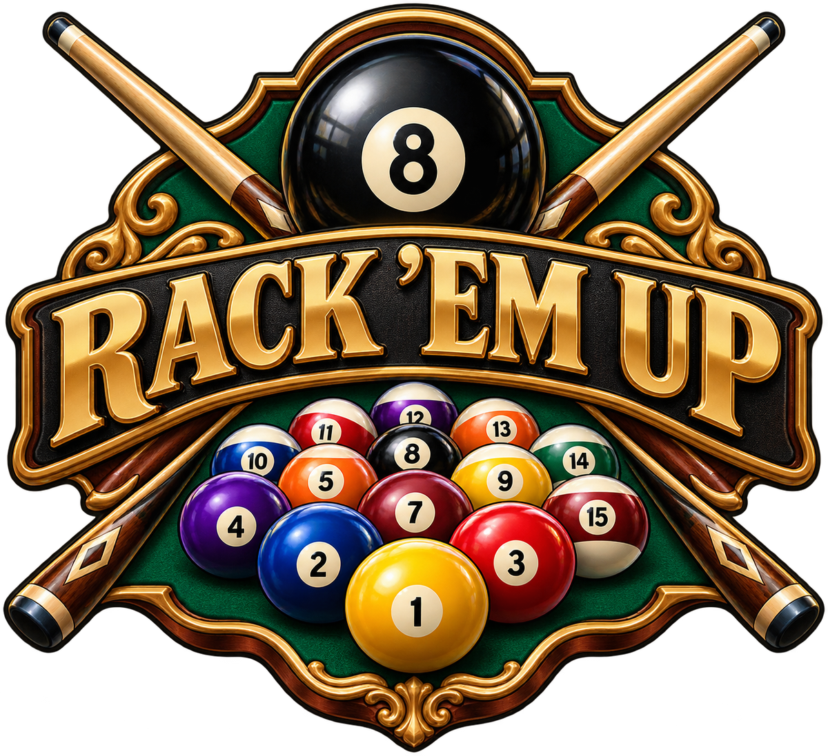 Rack Em Up Billiards standalone artwork