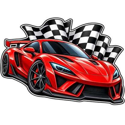 Redline Racing Car standalone artwork