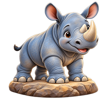 Safari Rhino Ranger standalone decal only