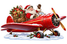 Santa's Christmas Airplane standalone artwork
