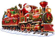 Santa's Christmas Express standalone decal only