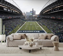 Lumen Stadium Wallpaper Field Football Stadium Wall Mural living room