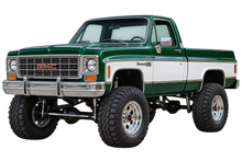 1976 GMC K1500 Sierra Grande Emerald Green & White 4x4 transparent contour cut decal artwork