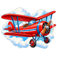 Sky Patrol Biplane standalone decal only