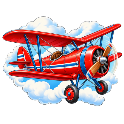Sky Patrol Biplane standalone decal only