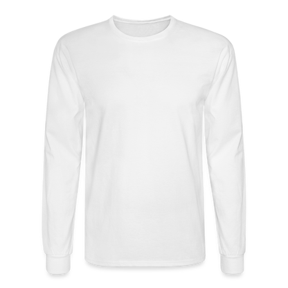 You Customize Men's Long Sleeve T-Shirt - white