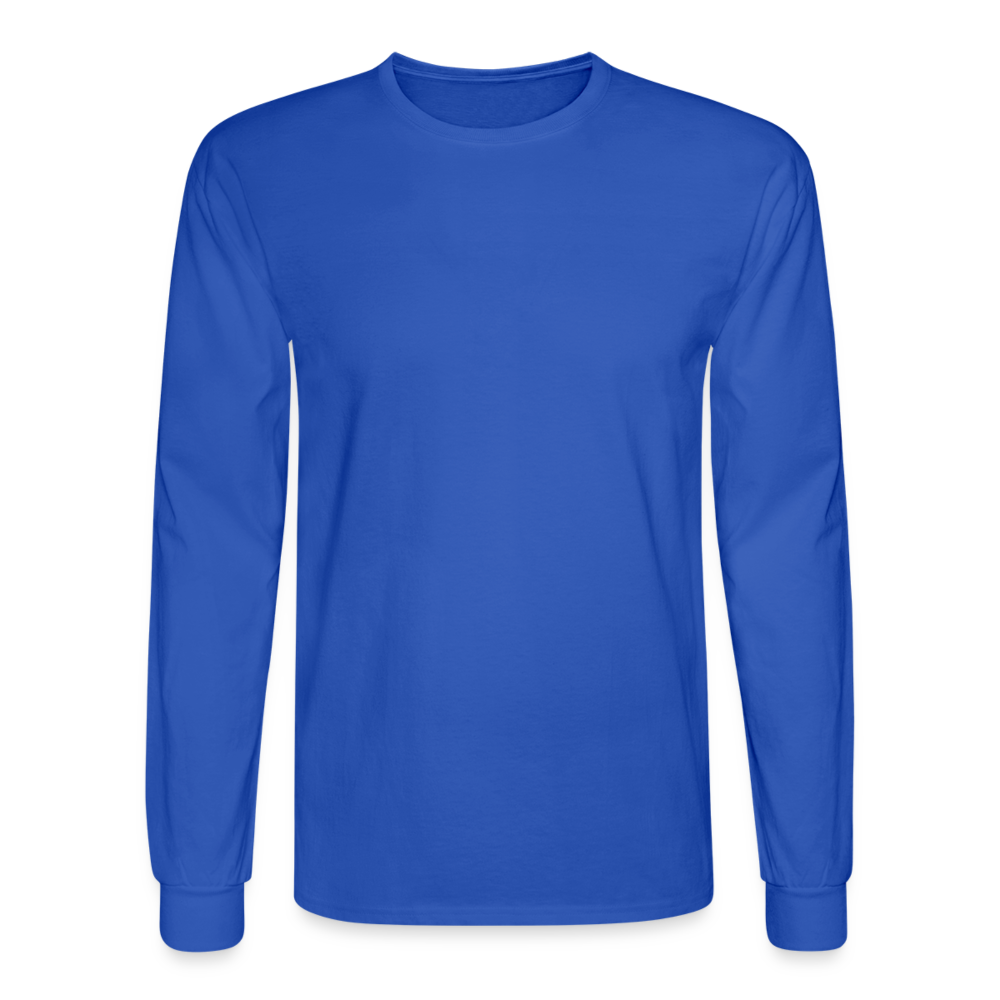 You Customize Men's Long Sleeve T-Shirt - royal blue