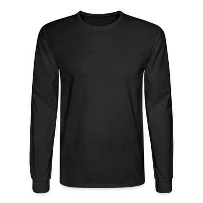 You Customize Men's Long Sleeve T-Shirt - black