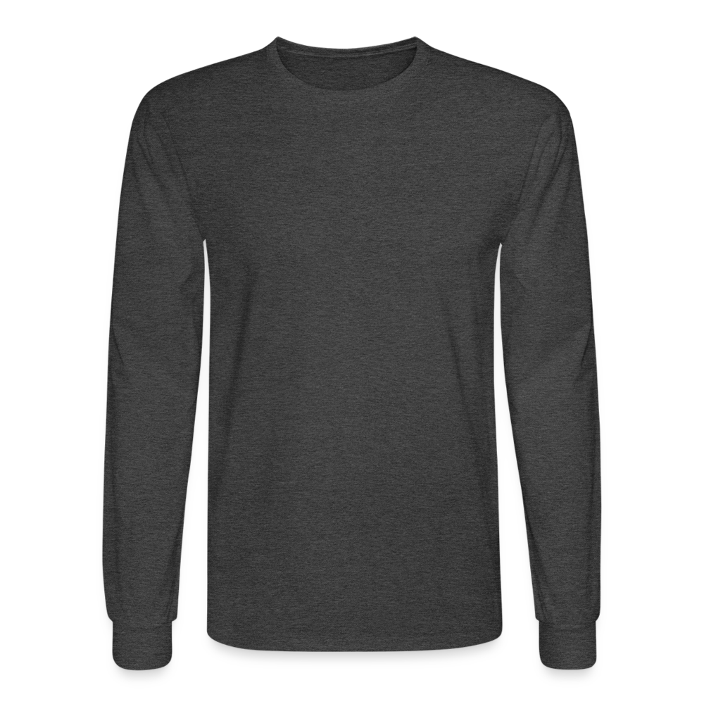 You Customize Men's Long Sleeve T-Shirt - heather black