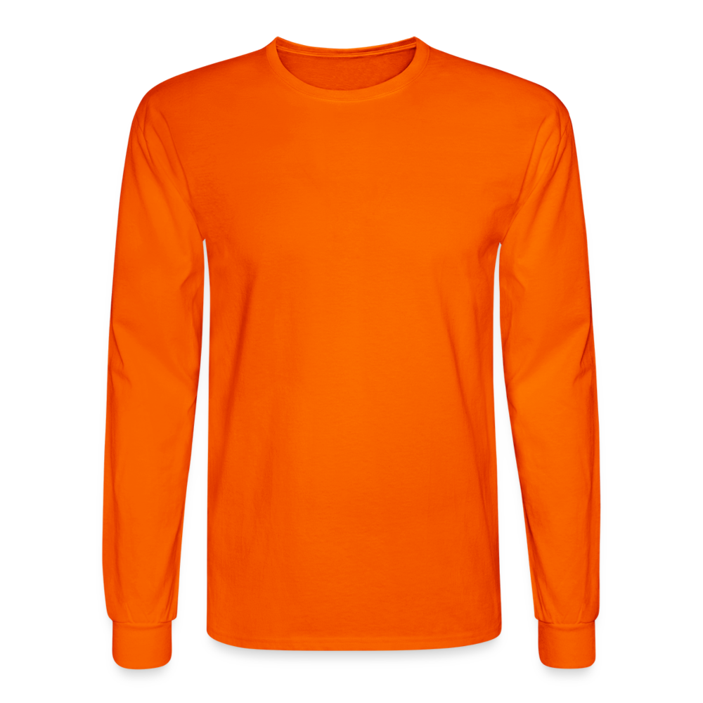 You Customize Men's Long Sleeve T-Shirt - orange