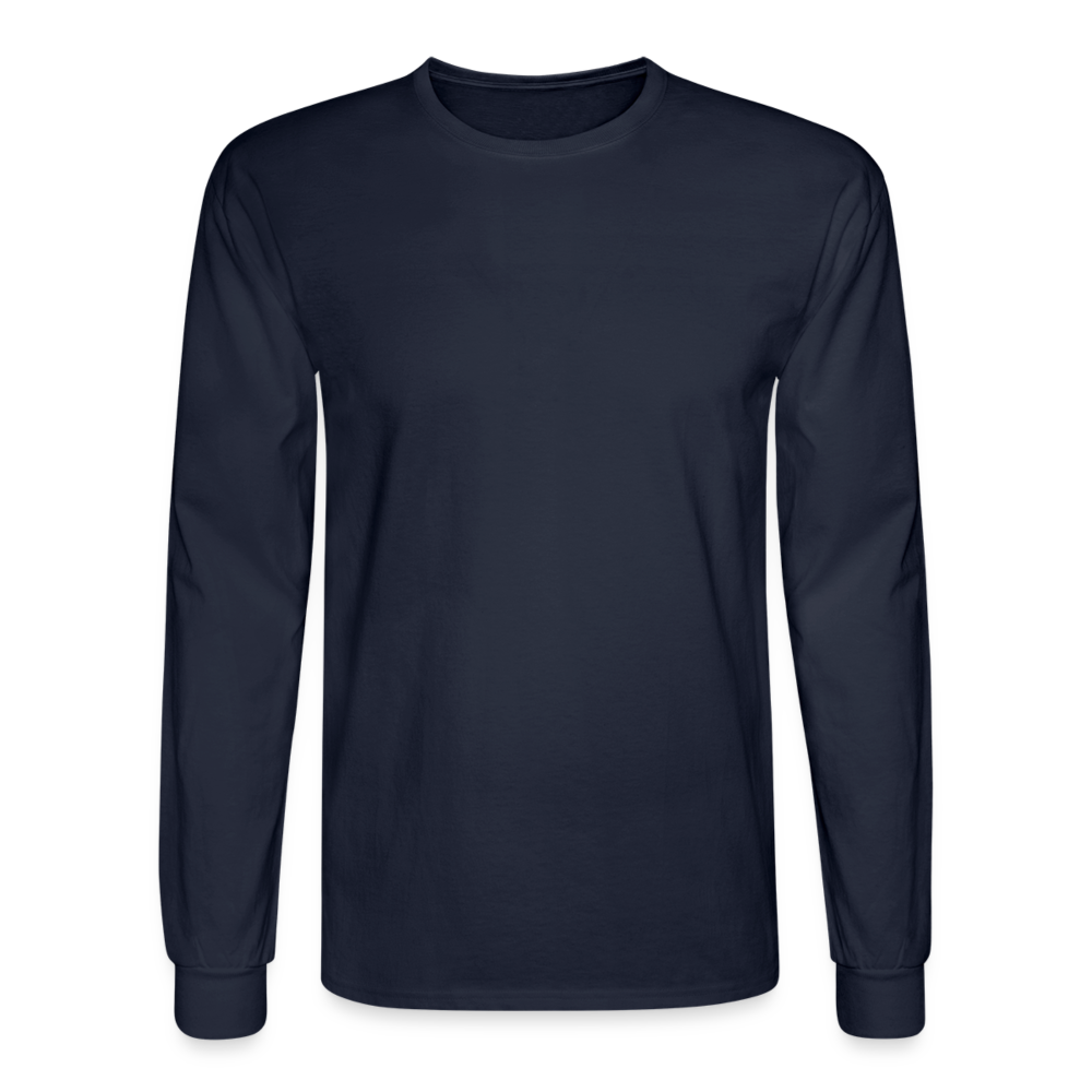 You Customize Men's Long Sleeve T-Shirt - navy