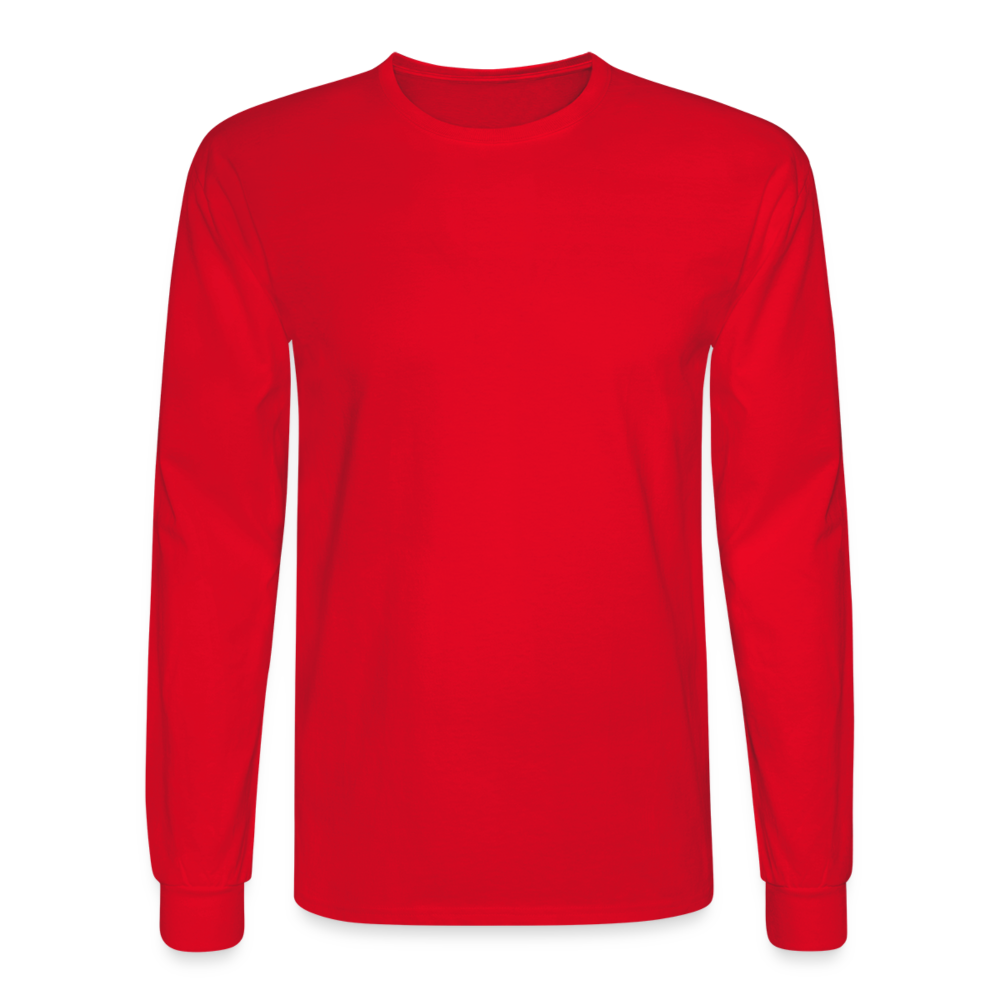 You Customize Men's Long Sleeve T-Shirt - red