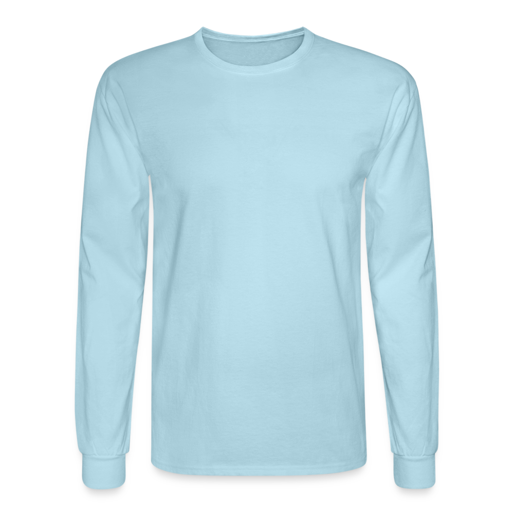 You Customize Men's Long Sleeve T-Shirt - powder blue