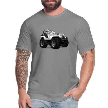 1980 Jeep CJ Renegade Unisex Jersey T-Shirt by Bella + Canvas - slate
