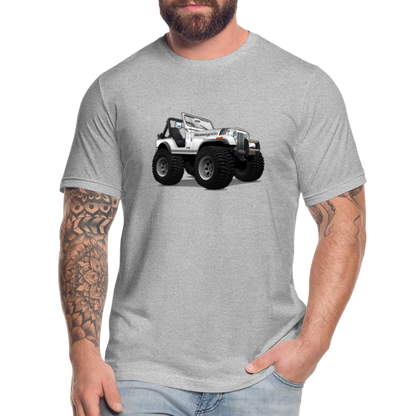 1980 Jeep CJ Renegade Unisex Jersey T-Shirt by Bella + Canvas - heather gray
