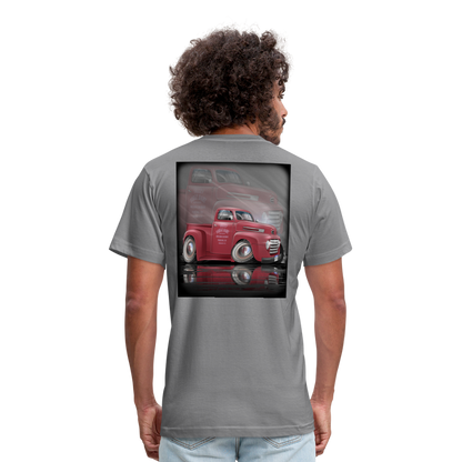 1948 Ford F1 Pickup Truck Unisex Jersey T-Shirt by Bella + Canvas - slate