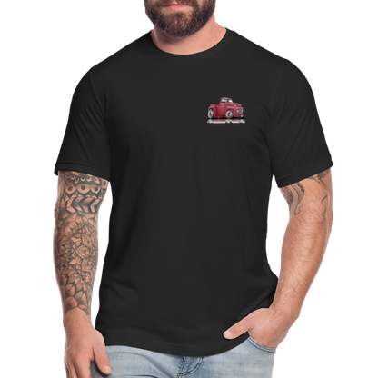 1948 Ford F1 Pickup Truck Unisex Jersey T-Shirt by Bella + Canvas - black