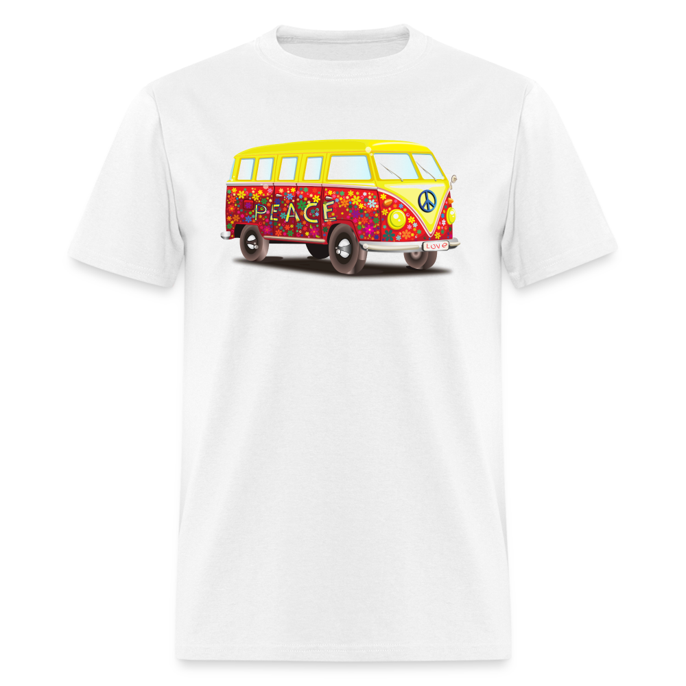 Unisex Classic T-Shirt Volkswagon Bus - white