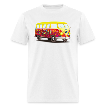 Unisex Classic T-Shirt Volkswagon Bus - white