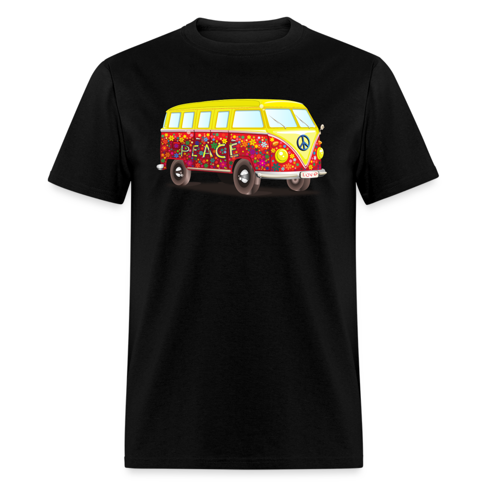 Unisex Classic T-Shirt Volkswagon Bus - black