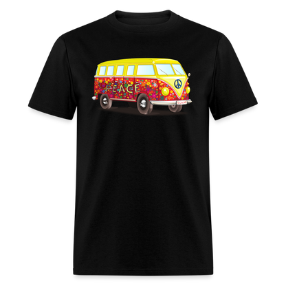 Unisex Classic T-Shirt Volkswagon Bus - black