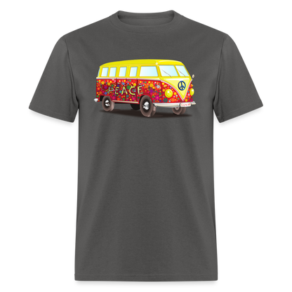 Unisex Classic T-Shirt Volkswagon Bus - charcoal