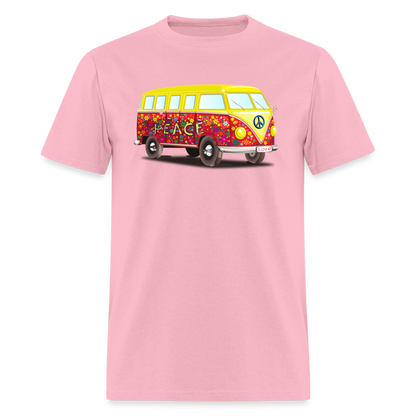 Unisex Classic T-Shirt Volkswagon Bus - pink