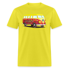 Unisex Classic T-Shirt Volkswagon Bus - yellow