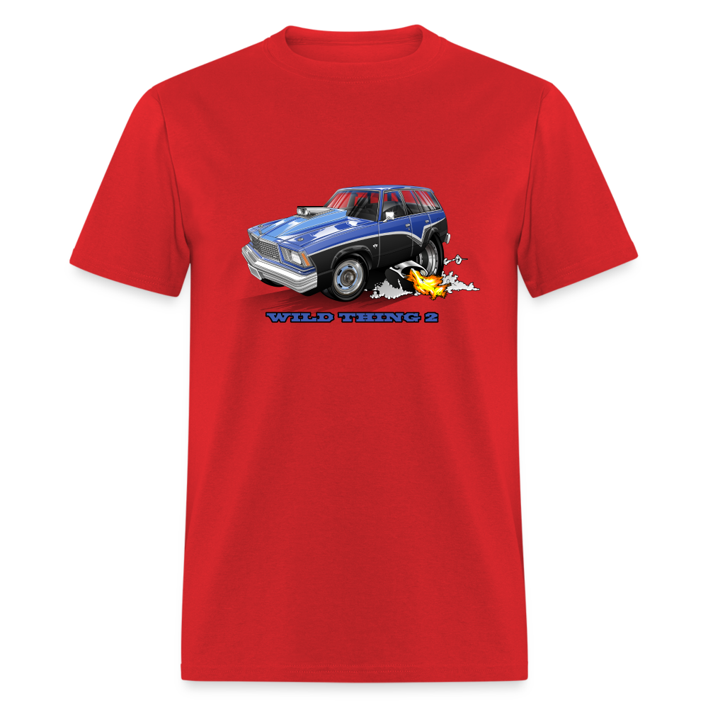 1978 Malibu Station Wagon Unisex Classic T-Shirt - red