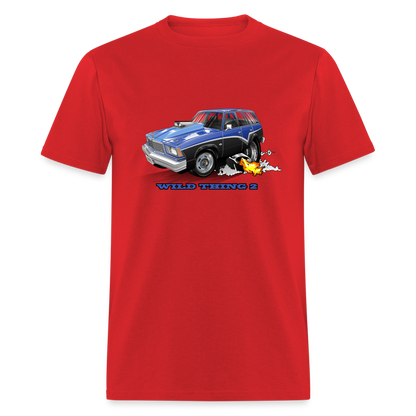 1978 Malibu Station Wagon Unisex Classic T-Shirt - red