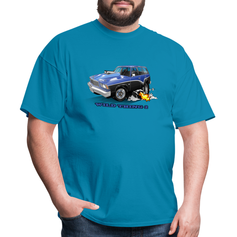 1978 Malibu Station Wagon Unisex Classic T-Shirt - turquoise