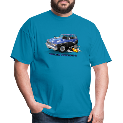 1978 Malibu Station Wagon Unisex Classic T-Shirt - turquoise