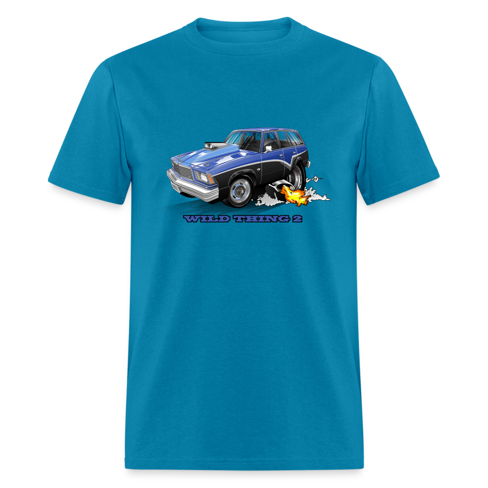 1978 Malibu Station Wagon Unisex Classic T-Shirt - turquoise