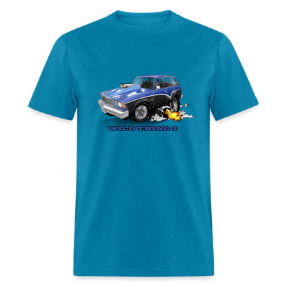 1978 Malibu Station Wagon Unisex Classic T-Shirt - turquoise