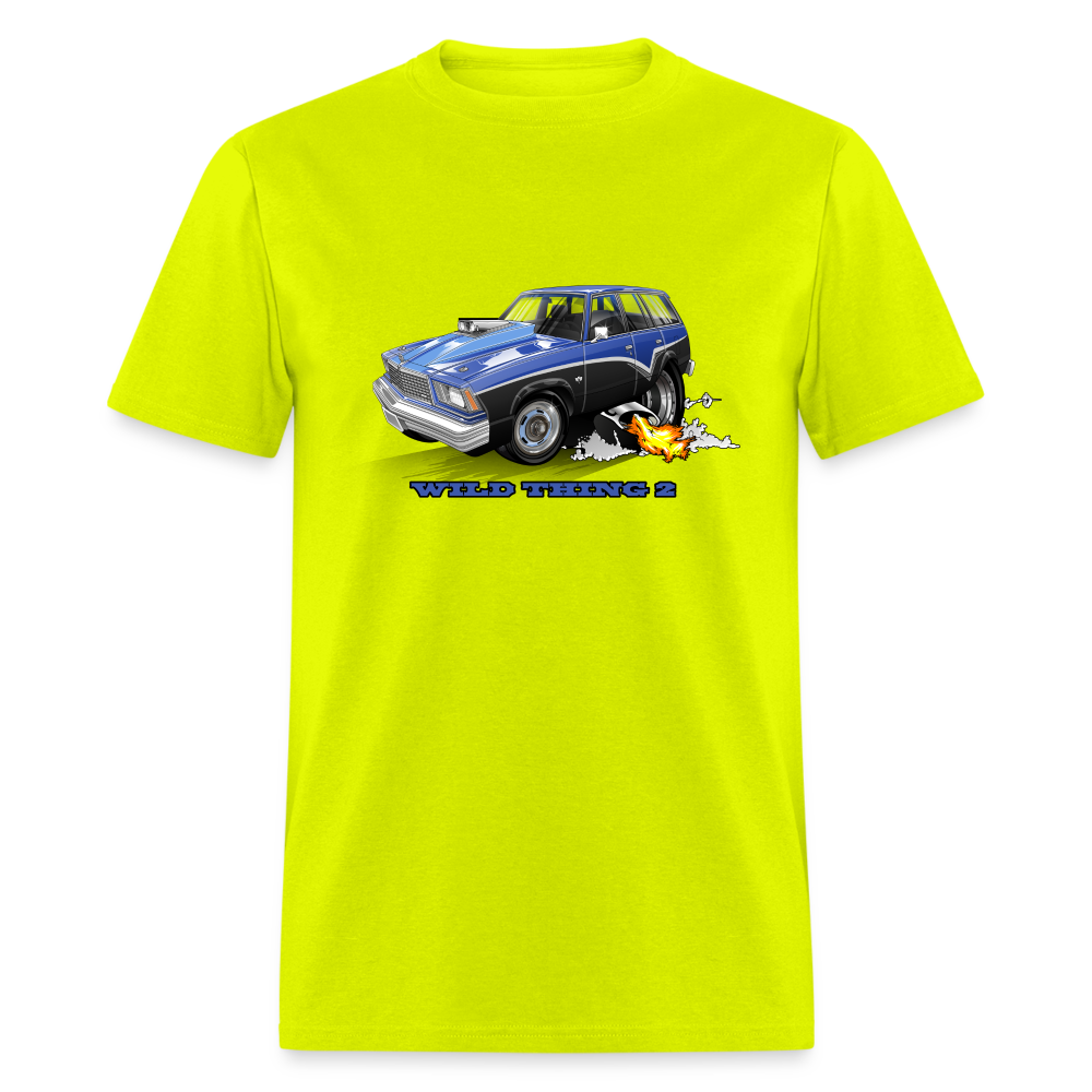1978 Malibu Station Wagon Unisex Classic T-Shirt - safety green