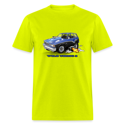 1978 Malibu Station Wagon Unisex Classic T-Shirt - safety green