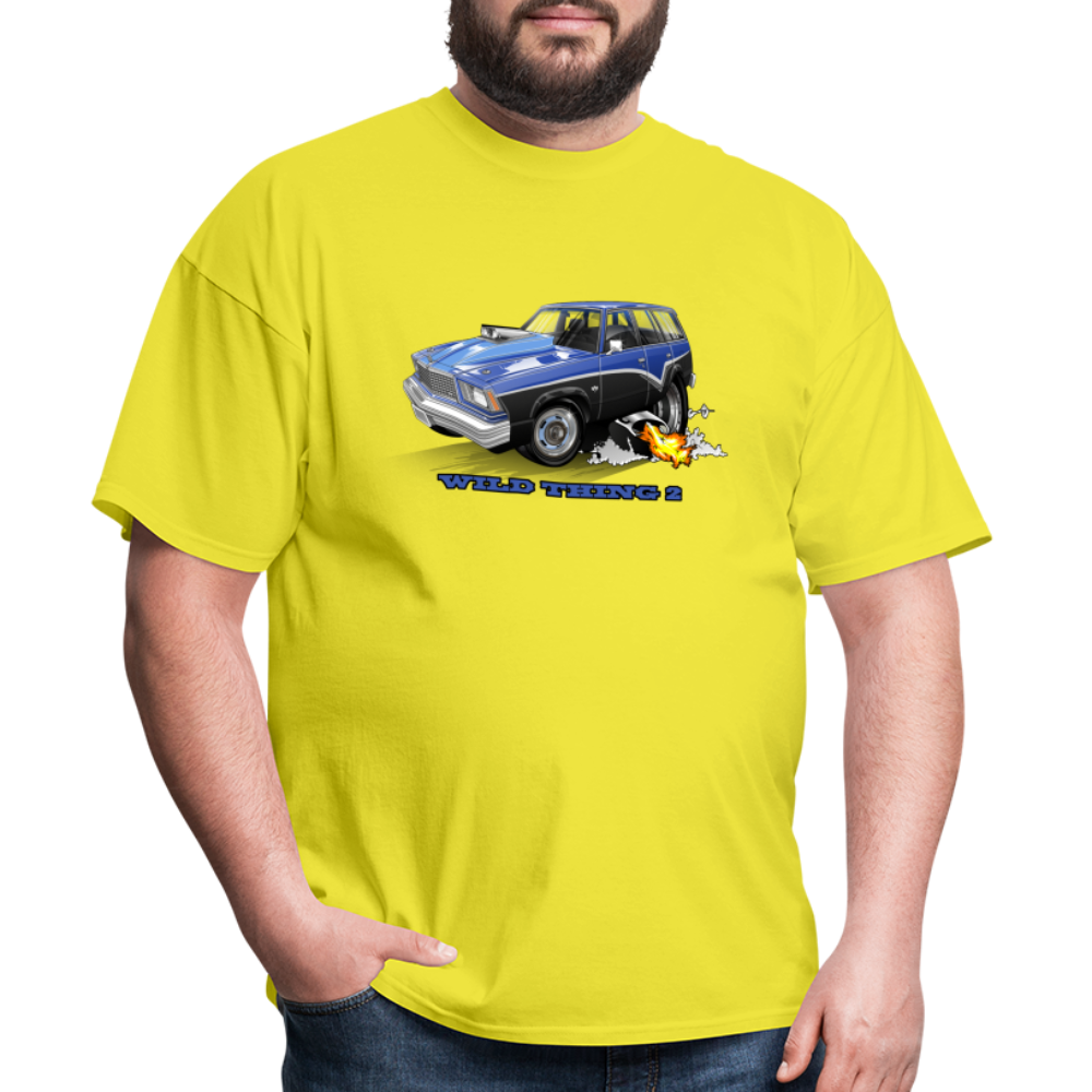 1978 Malibu Station Wagon Unisex Classic T-Shirt - yellow