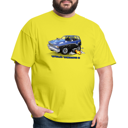1978 Malibu Station Wagon Unisex Classic T-Shirt - yellow