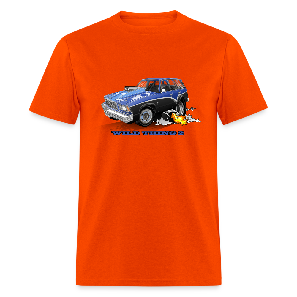 1978 Malibu Station Wagon Unisex Classic T-Shirt - orange