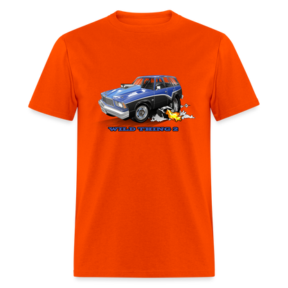 1978 Malibu Station Wagon Unisex Classic T-Shirt - orange